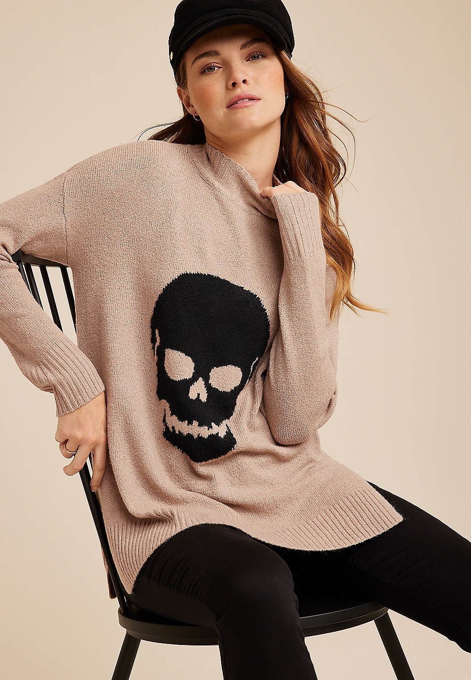 Skull Sweater | Maurices