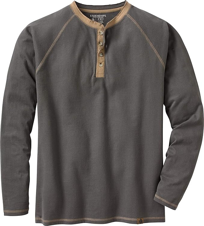 Legendary Whitetails Men's Recluse Henley | Amazon (US)