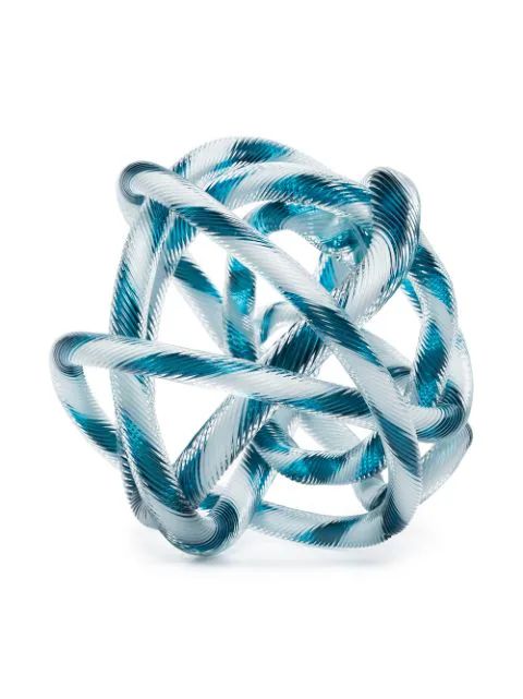 Knot glass ornament | Farfetch (US)