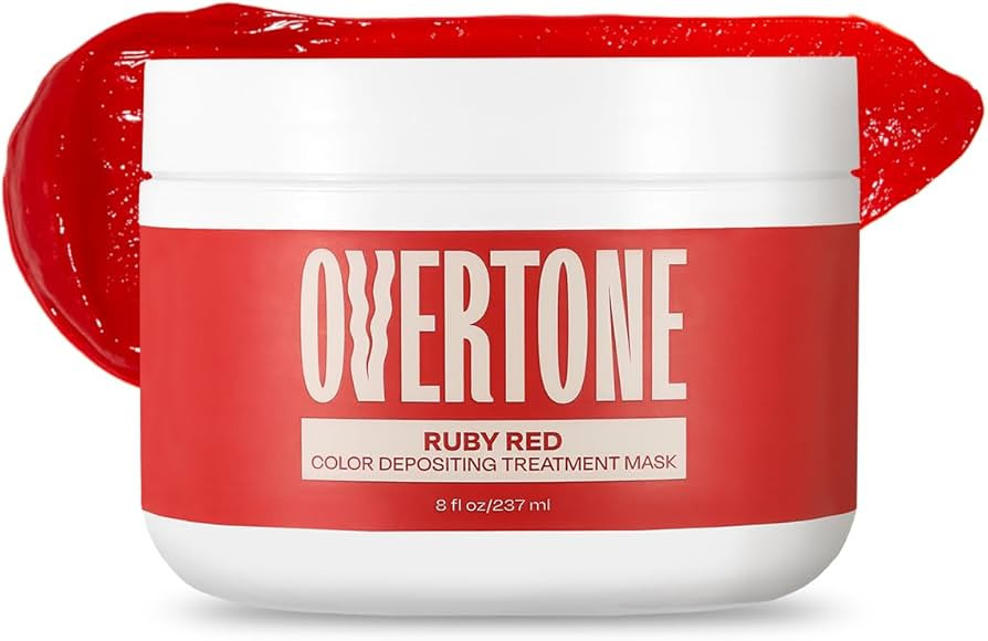 Overtone Haircare Color Depositing Conditioner: 8 oz Semi Permanent Hair Color with Shea Butter &... | Amazon (US)