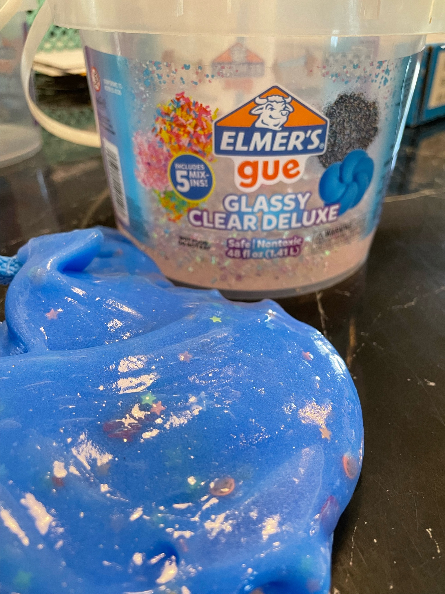Aspyn loves mixing her out slime creations ! Today we made Halloween slime and it was so much fun! #toddlermom #toddleractivities  

#LTKHalloween #LTKkids #LTKGiftGuide