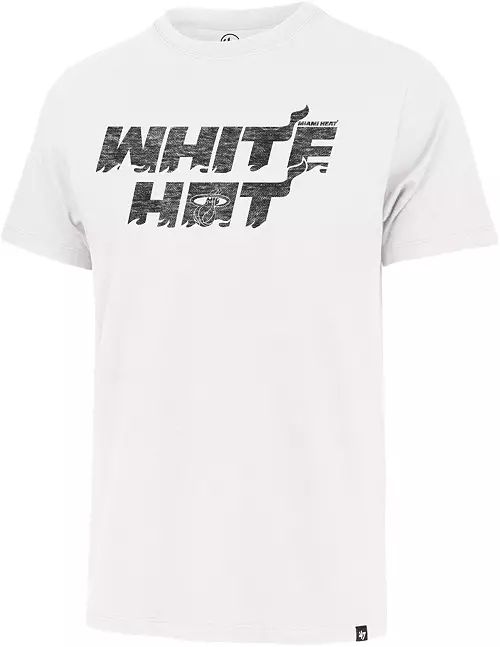 ‘47 Men's Miami Heat White Franklin T-Shirt | Dick's Sporting Goods
