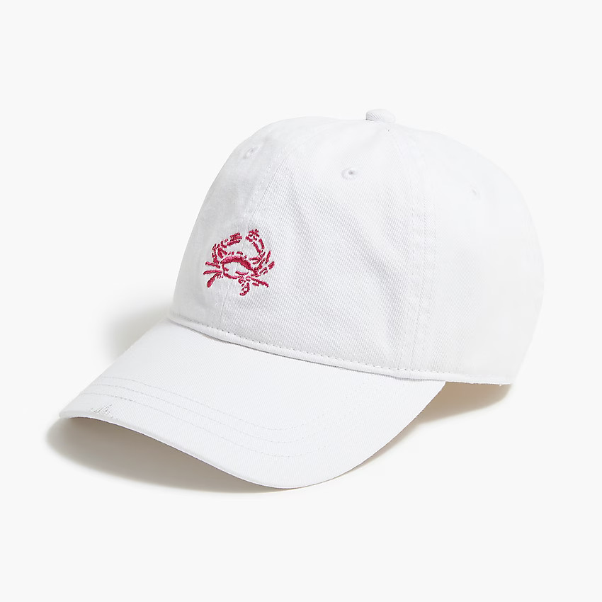 Crab baseball hat | J.Crew Factory