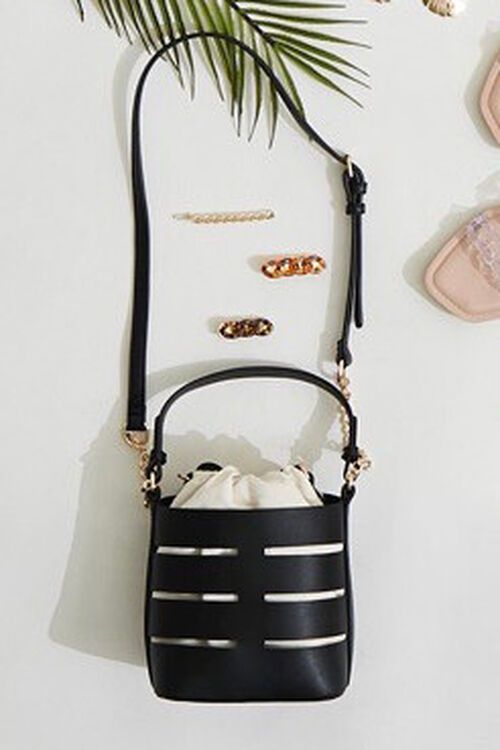 Caged Crossbody Bucket Bag | Forever 21 (US)