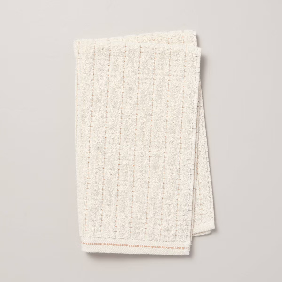 Hidden Stripe Terry Bath Towels Natural/Honey - Hearth & Hand™ with Magnolia | Target