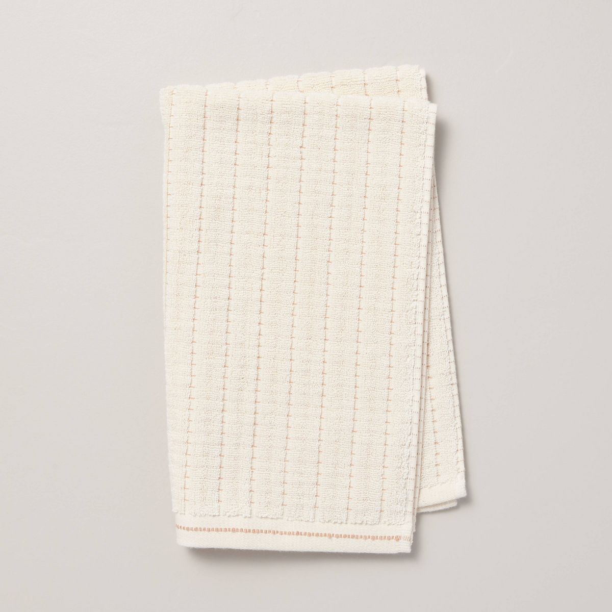 Hidden Stripe Terry Bath Towels Natural/Honey - Hearth & Hand™ with Magnolia | Target