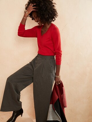 Forever V-Neck Sweater | Banana Republic Factory