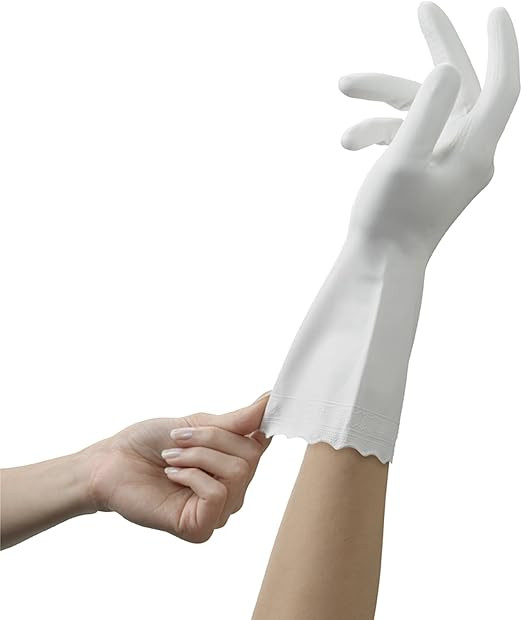 Mr. Clean Bliss Premium 1-Pair Latex-Free Gloves, Medium, White | Amazon (US)