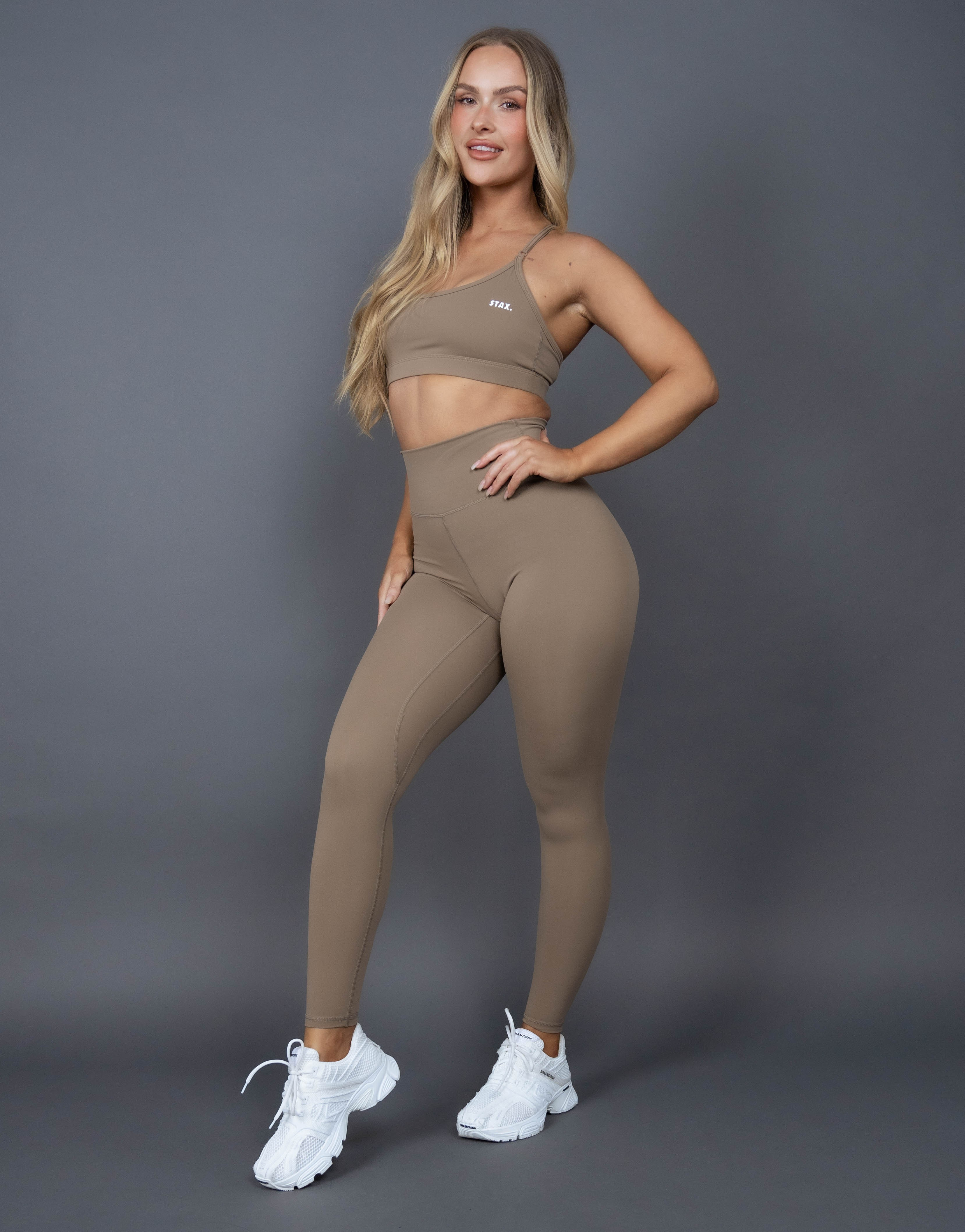 STAX. BB Full Length Tights Rocky - Brown | STAX.