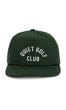 Quiet Golf Stencil 5Panel Hat in Forest from Revolve.com | Revolve Clothing (Global)