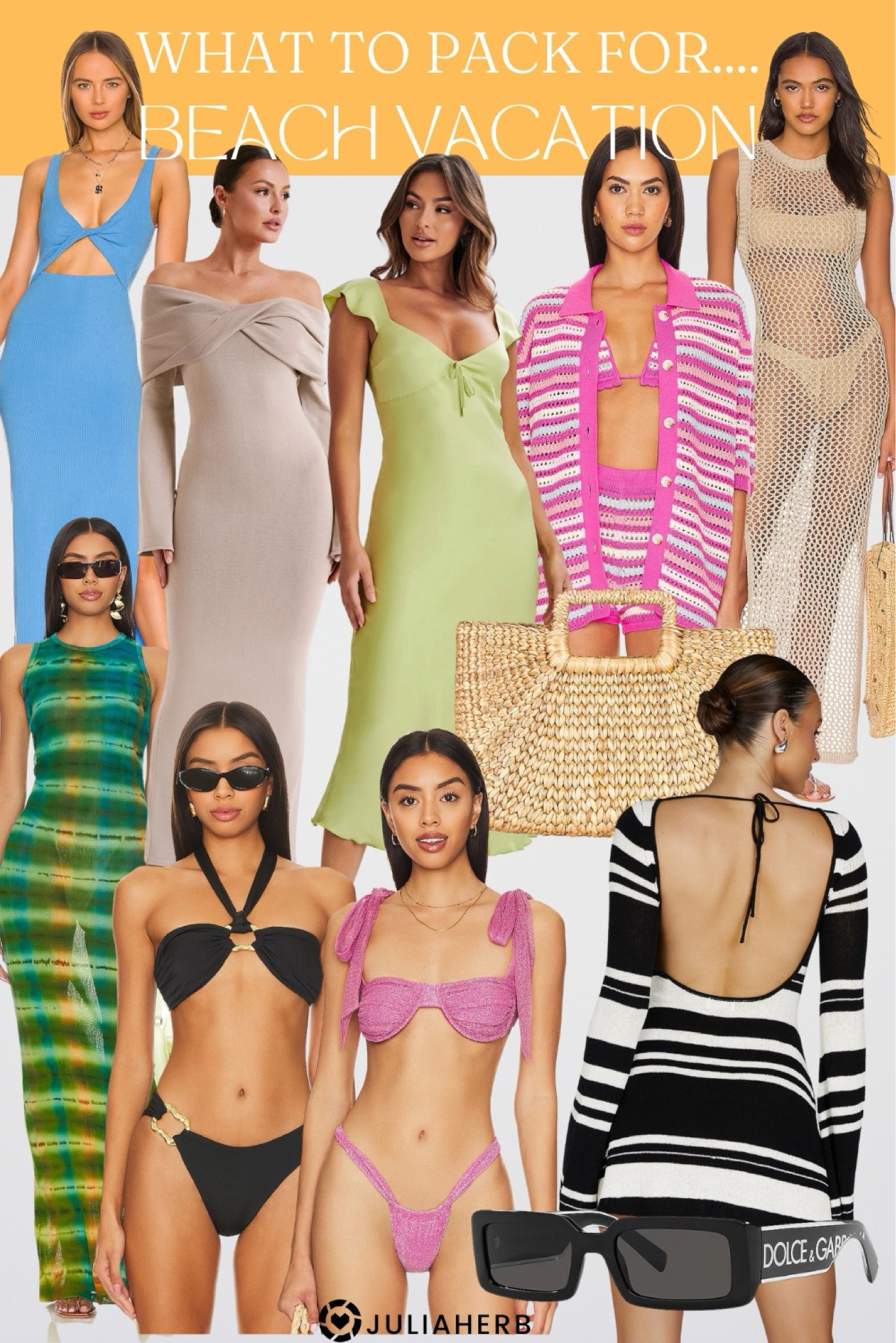 Obsessed with these looks for a beach vacation! Cute vacation outfits, bikinis, and must have summer dresses 😍

#LTKeurope #LTKtravel #LTKstyletip