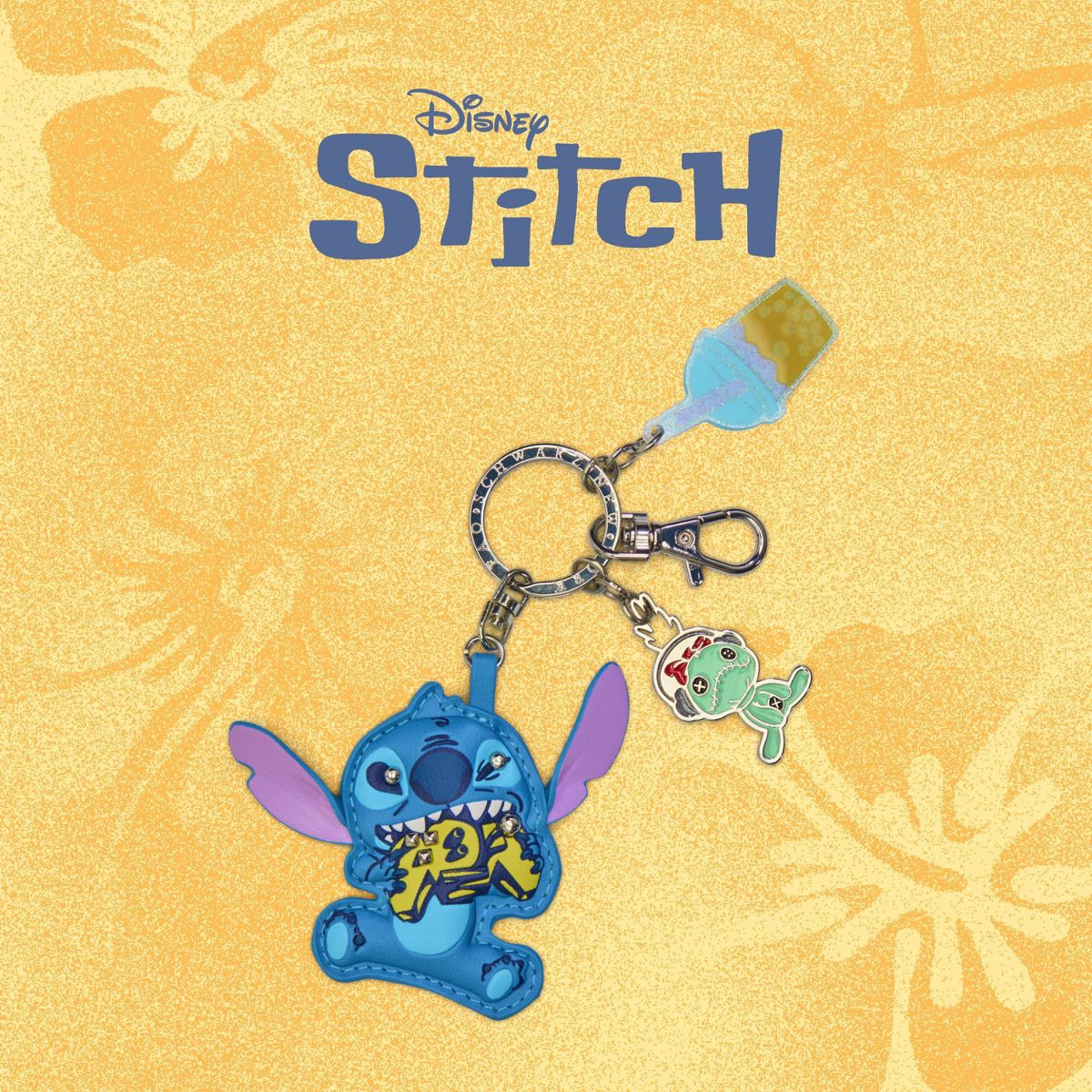 FAO Schwarz Bag Charms Leather Lilo and Stitch Gamer Stitch | Target
