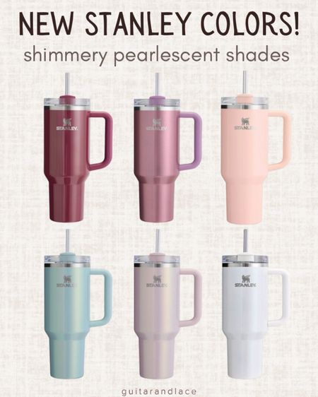 Coming June 23! Save for later😊 New Stanley colors in beautiful pearlescent shades. “aster” is my fav 🤌

#LTKHome #LTKSeasonal #LTKGiftGuide
