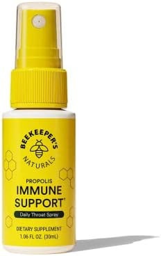 Amazon.com: BEEKEEPER'S NATURALS Propolis Throat Spray - 95% Bee Propolis Extract - Natural Immun... | Amazon (US)