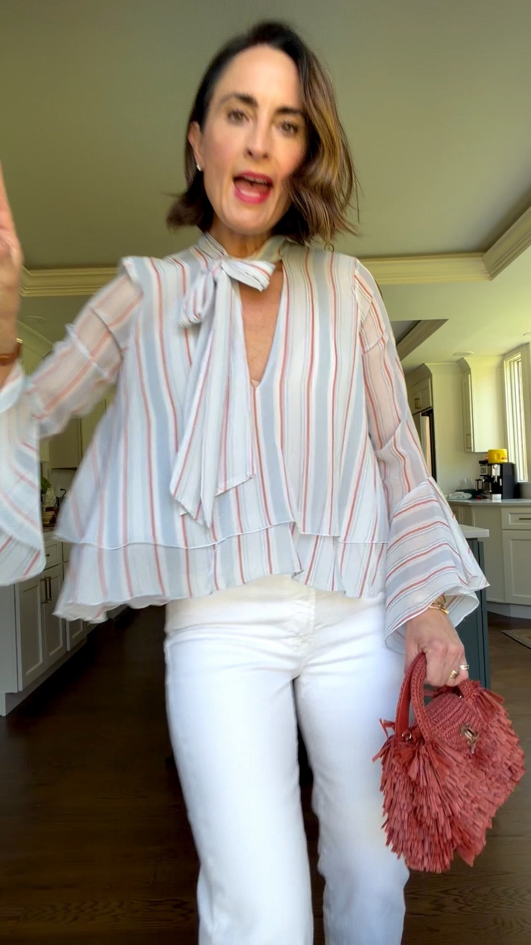 The $79 blouse that looks like zimmermann. 