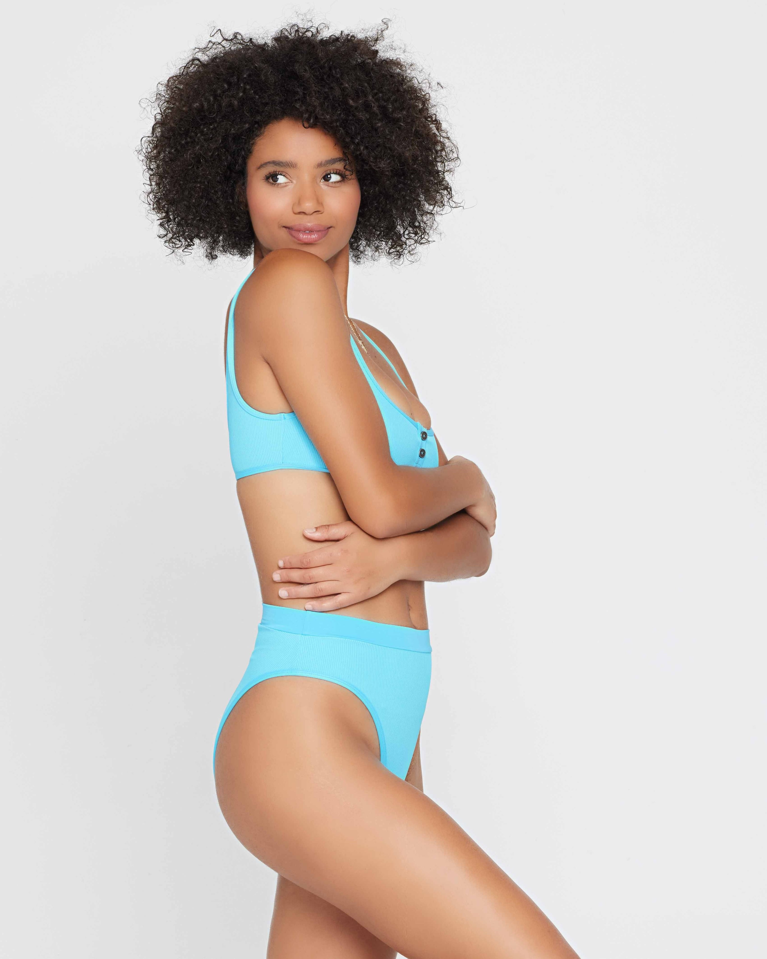 ribbed frenchi bikini bottom | L*Space