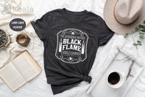 Black Flame Candle Company Shirt Sanderson Sister Shirt - Etsy | Etsy (US)