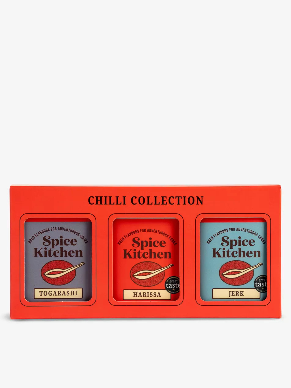 Spice Kitchen Trio Chilli Collection 240g | Selfridges