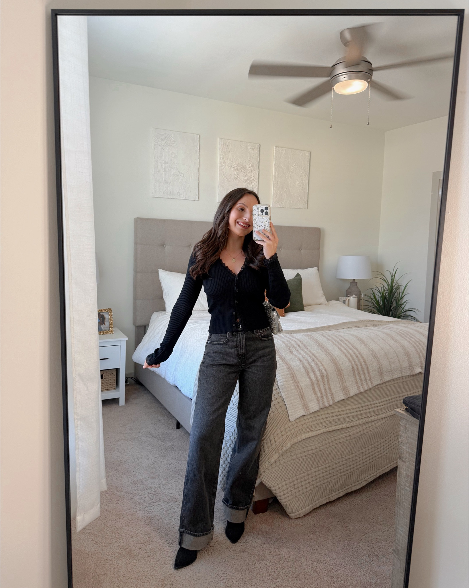 Abercrombie Black Friday code: CYBERAF. both tops are XS & jeans are 24 short

#LTKHoliday #LTKgrwm #LTKCyberWeek