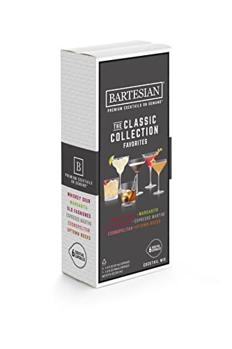 The Classic Collection Capsules, Variety Pack of 6 for Bartesian Premium Cocktail Maker (55524) | Amazon (US)
