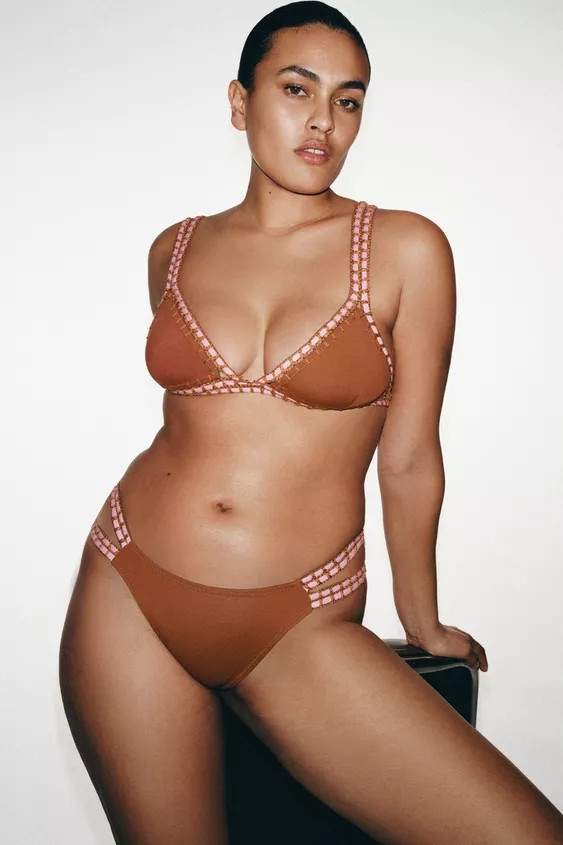 BRAGUITA BIKINI CROCHET | Zara US