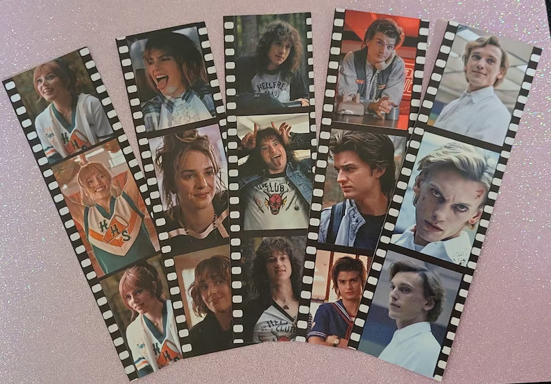 Stranger Film Strip Bookmarks | Etsy (US)
