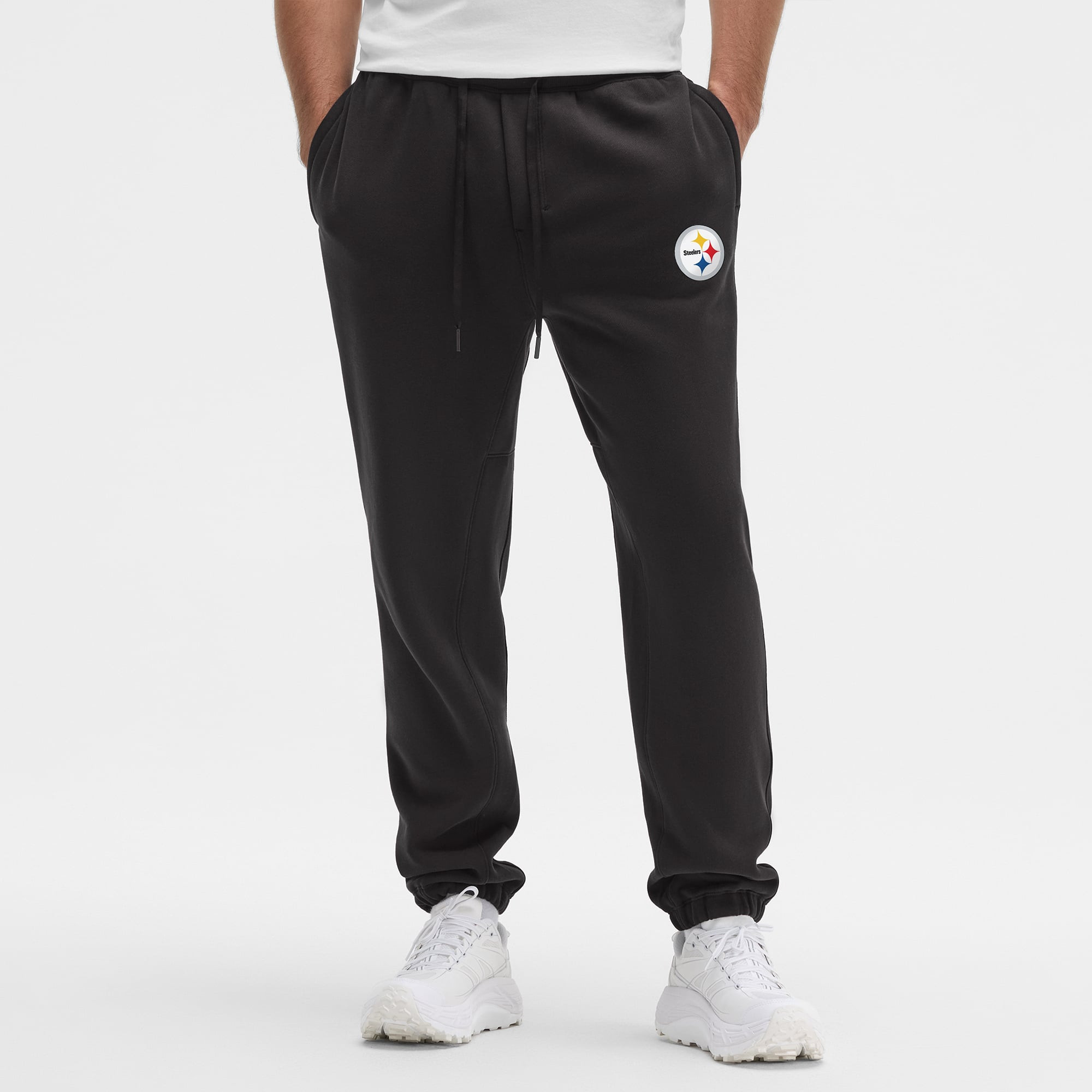 Men's Pittsburgh Steelers lululemon Black Steady State Jogger | NFL Shop