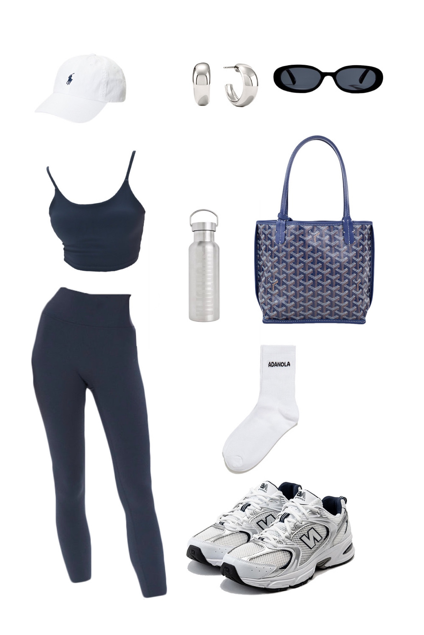 Pilates outfit aesthetic ✨
Brands: 
Adanola
New Balance 
Goyard
Ralph Lauren
Mejuri
Le Specs


#LTKstyletip #LTKuk #LTKfitness