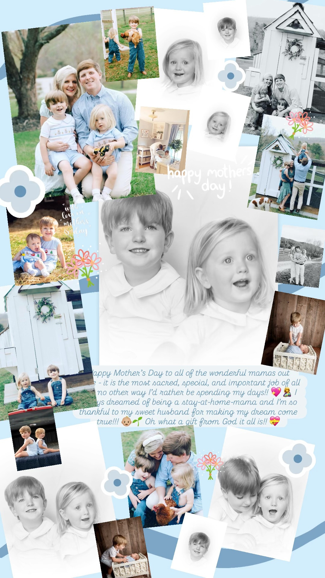 Happy Mother’s Day to all of the wonderful mamas out there - it is the most sacred, special, and important job of all and no other way I’d rather be spending my days!! 💖🤱 I always dreamed of being a stay-at-home-mama and I’m so thankful to my sweet husband for making my dream come true!!! 👶🏼🌱 Oh what a gift from God it all is!! 💝