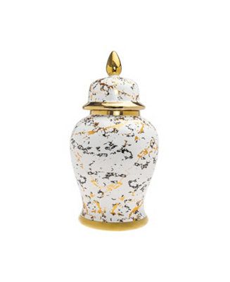 Marble Swirl Ginger Jar, Large | Macy's Canada