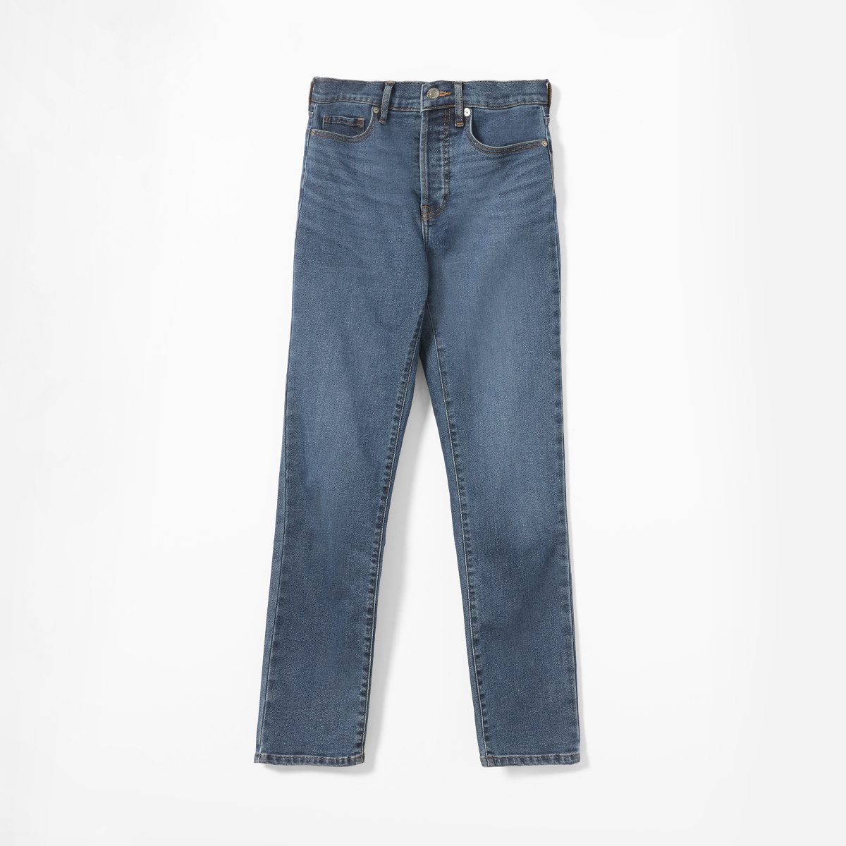 The Authentic Stretch High-Rise Cigarette Ankle Jean | Everlane