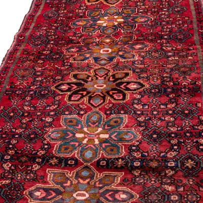 Brendasia One-of-a-Kind 3'1" x 12'4" 1970s Area Rug in Red/Black | Wayfair North America
