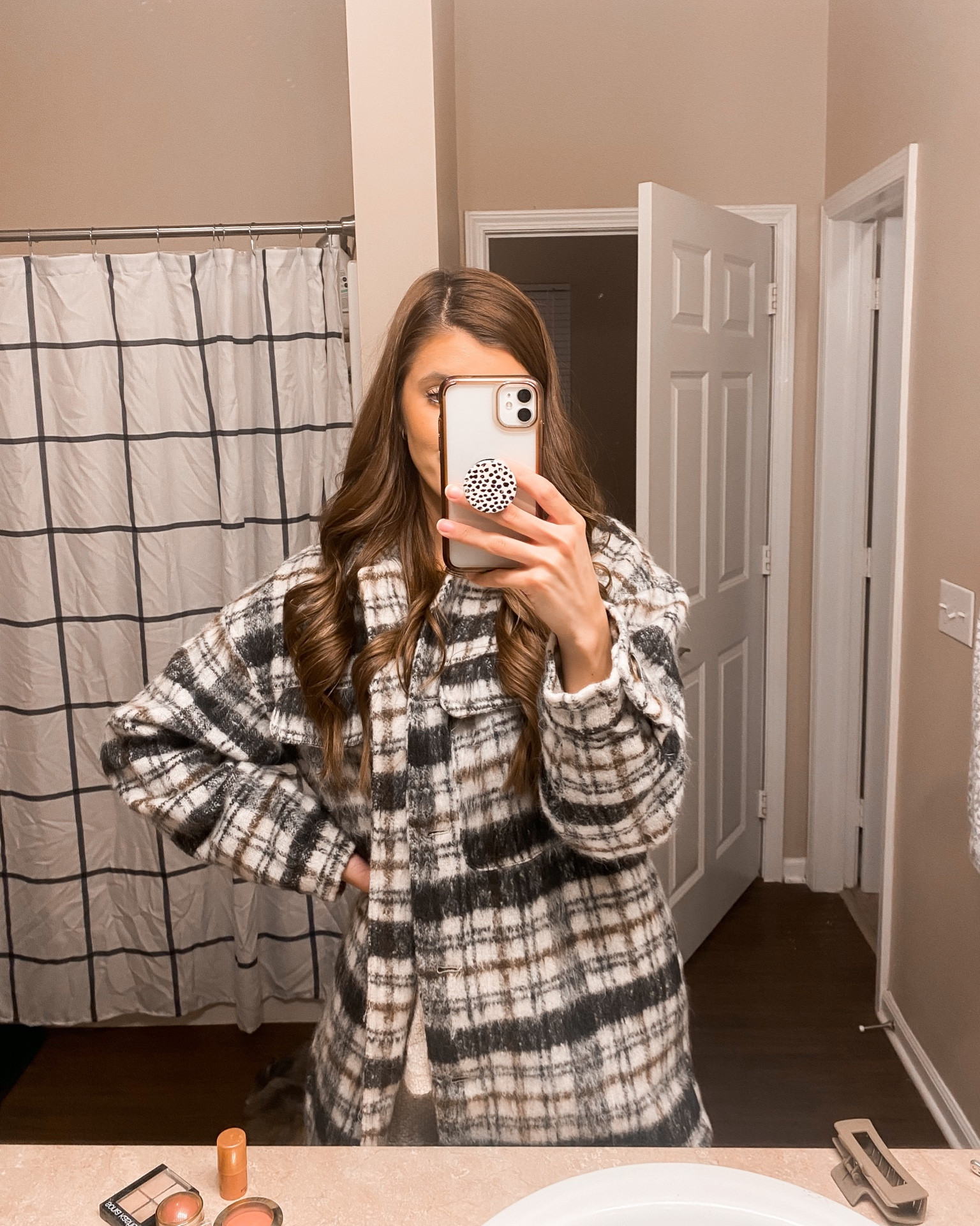 Warm AND cute Target coat. Definitely so nice to have for Midwest winters! ❄️ I’m wearing a small and this is definitely an oversized fit. Size down for less of an oversized fit

#LTKunder100 #LTKunder50 #LTKSeasonal