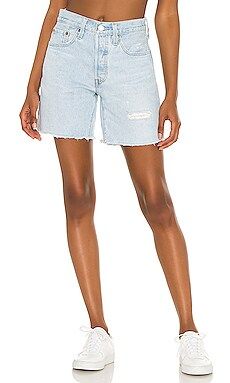 LEVI'S 501 Mid Thigh Short in Luxor Focus from Revolve.com | Revolve Clothing (Global)