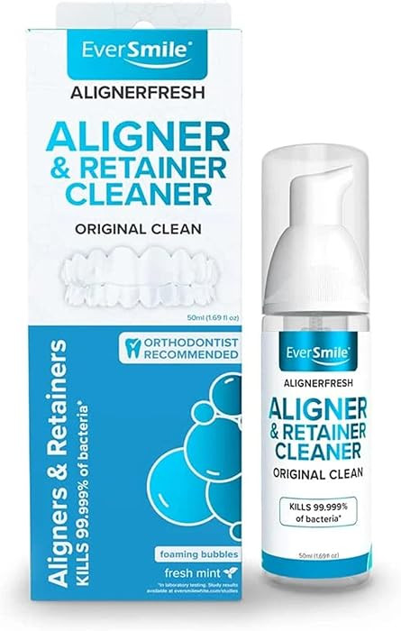 EverSmile AlignerFresh Original Clean Foam – Cleaner Compatible w/Invisalign and All Clear Alig... | Amazon (US)
