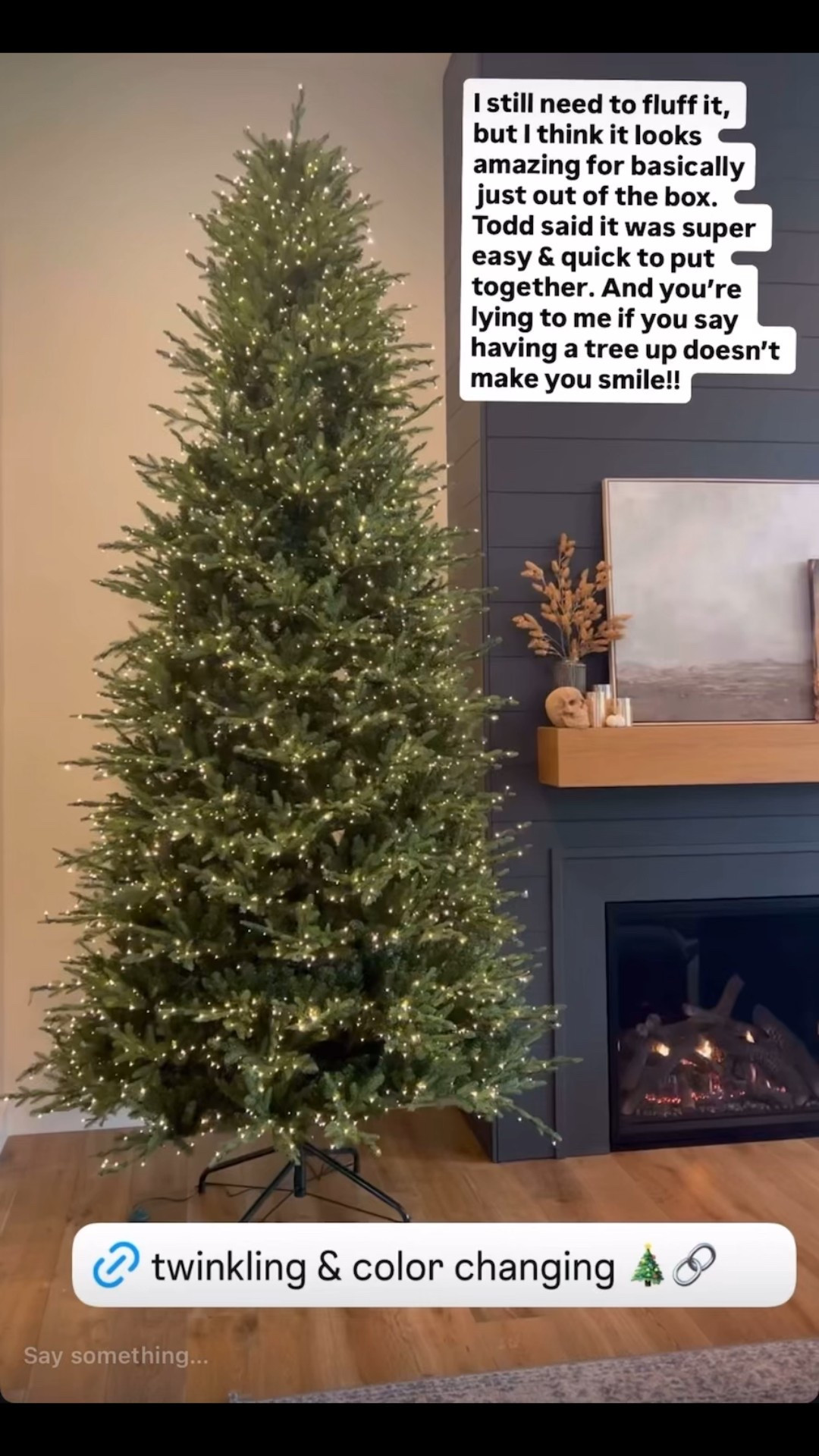 Viral Christmas tree from Home Depot! Twinkling and color changing. Super easy to put together. 12 ft, 9 foot & 7.5. Flocked and unflocked. Full & slim options  

#LTKHome #LTKHoliday #LTKSeasonal