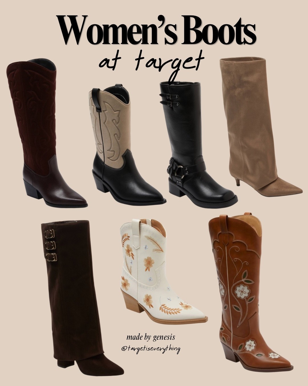New boots for women! 

target finds, target style

#LTKHome #LTKSaleAlert #LTKootd