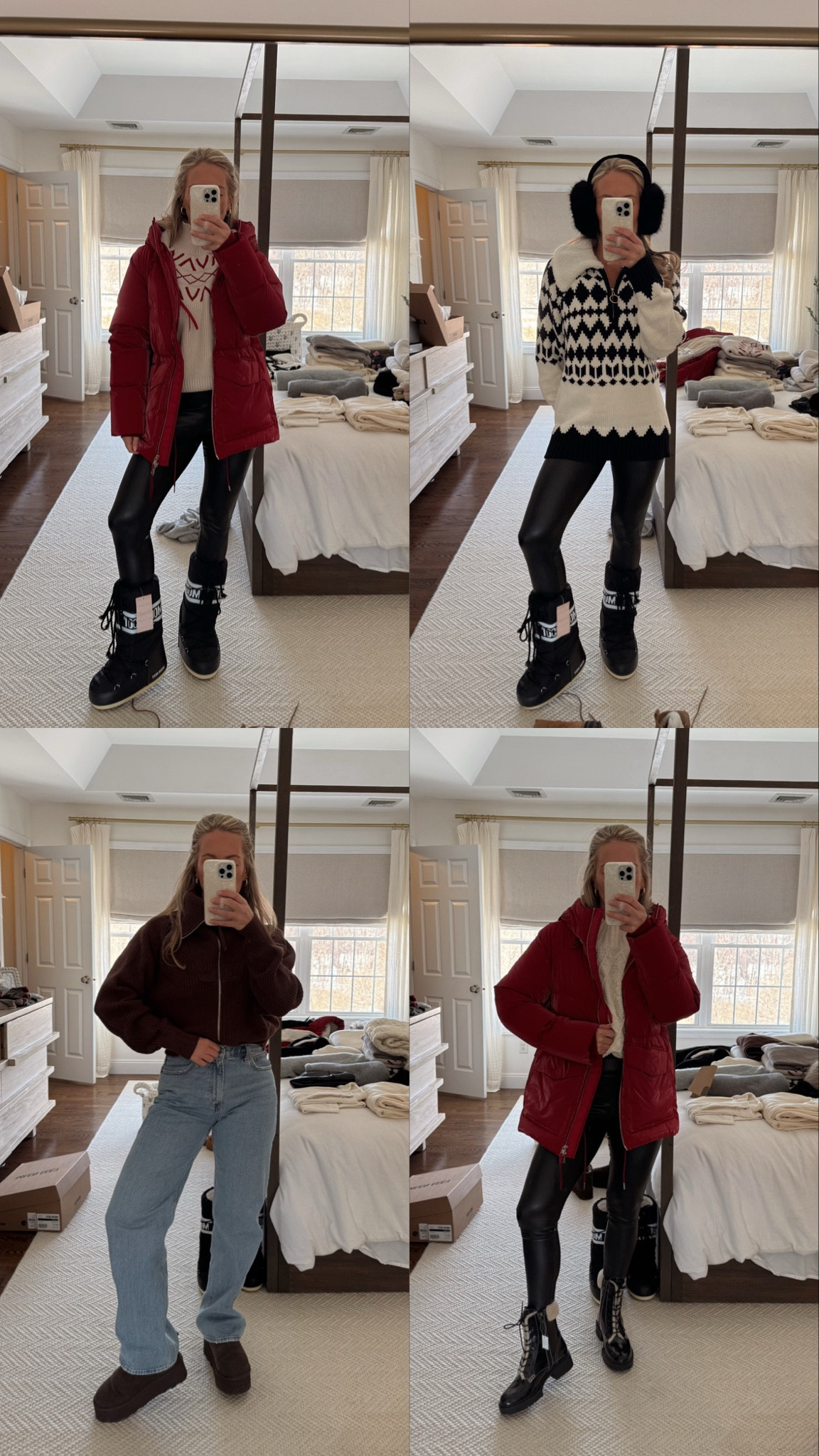 Ski trip fits ⛷️❄️ 

Varley jacket, ski trip, Colorado trip, Colorado vacation, spring break trip, skiiing, snow trip, spanx leggings, moon boots, Ugg boots 

#LTKActive #LTKShoeCrush #LTKTravel