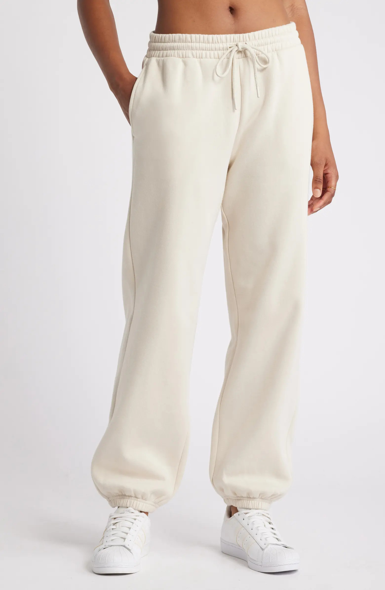 Oversize Fleece Joggers | Nordstrom