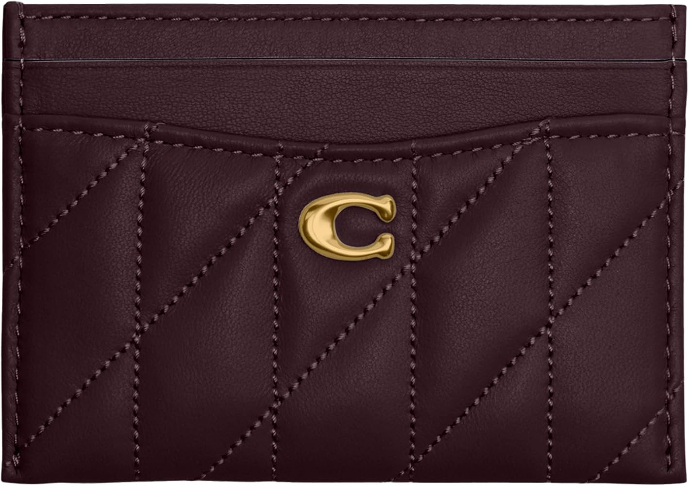 Coach Women's Quilted Pillow Leather Essential Card Case | Amazon (US)
