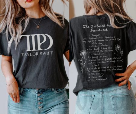 Love this tshirt for the Tortured Poets Department from itsNOMB🩷

Taylor swift sweatshirt, taylor swift tshirt, taylor swift merch, tortured poets department merch, taylor swift hat, swiftie merch🩷 

#LTKstyletip #LTKfindsunder50 #LTKVideo