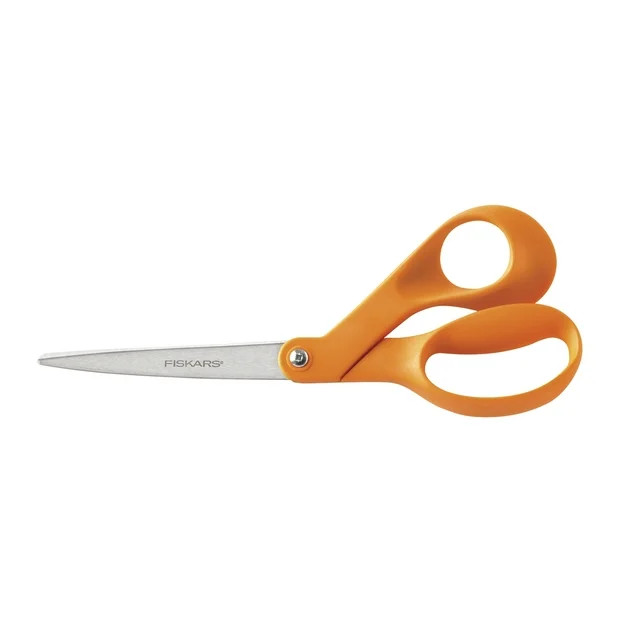 Fiskars 8 Inch Original Orange-handled Scissors | Walmart (US)