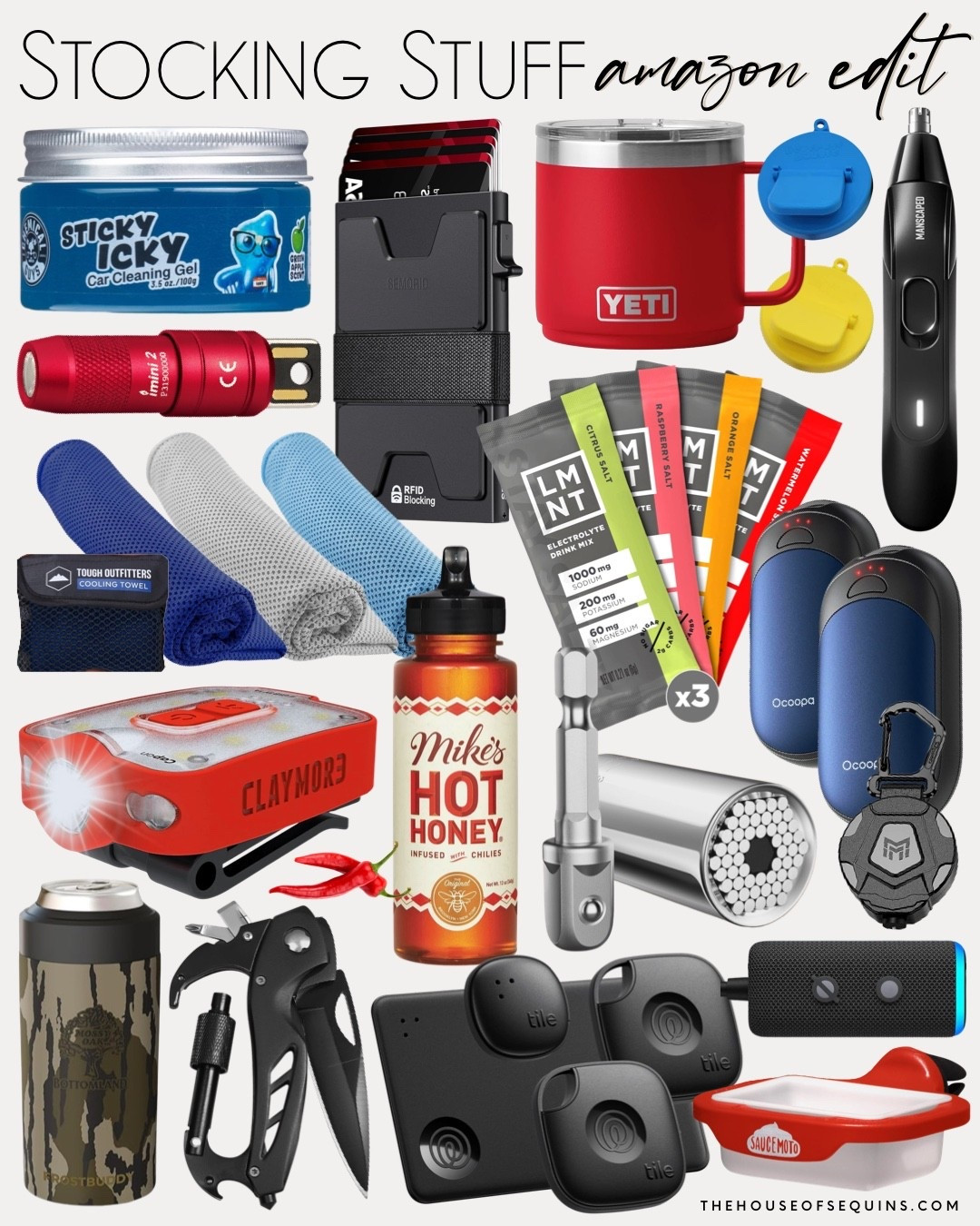 Shop Amazon stocking stuffers gifts for him! 

#LTKGiftGuide #LTKHoliday #LTKMens