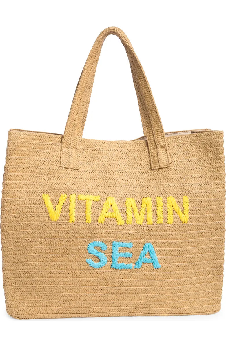 Vitamin Sea Woven Tote Bag | Nordstrom Rack