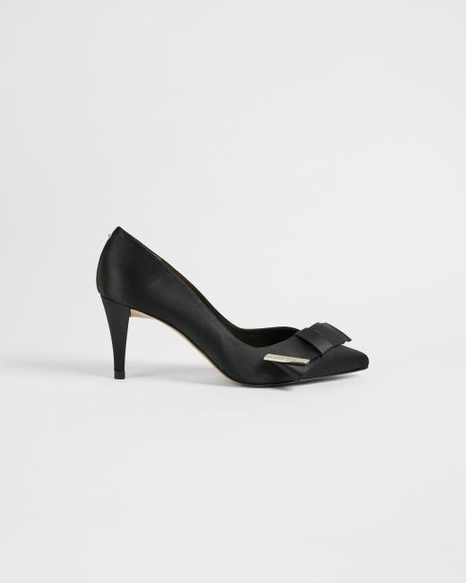 Satin Bow Mid Heel Court | Ted Baker (UK)