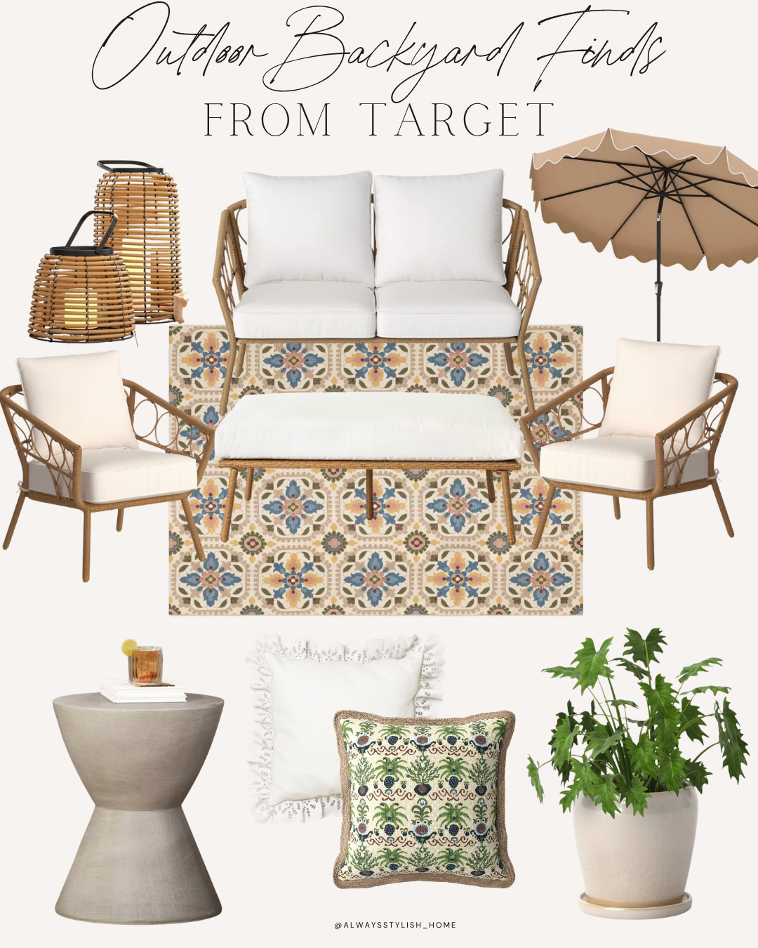 Affordable summer entertaining and outdoor furniture new arrivals 💙 target new arrivals target finds outdoor decor patio threshold, target outdoor patio, target outdoor home finds, new outdoor home finds from target, target summer outdoor finds, outdoor dining, outdoor pillows, outdoor planters

 

 #LTKSeasonal #LTKHome
