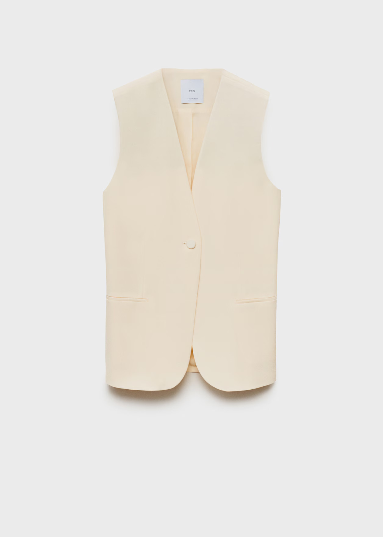 Flowy suit waistcoat - Women | MANGO United Kingdom | MANGO (UK)