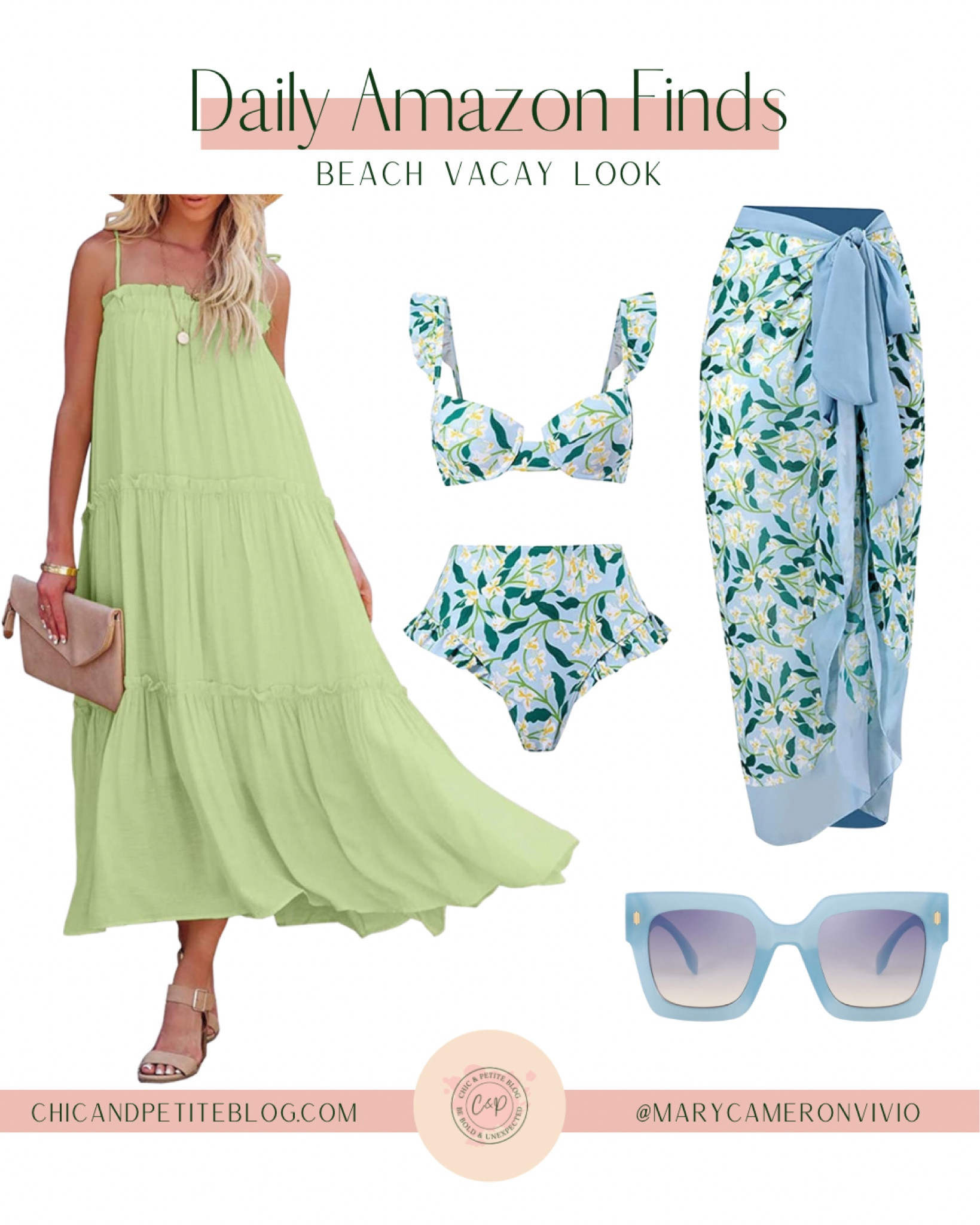 Amazon Finds: Beach Vacay Look

spring dress // vacation outfit // swim //bathing suit // swimwear

#LTKFind #LTKswim #LTKSeasonal