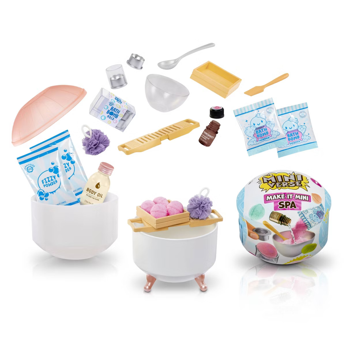 MGA's Miniverse - Make It Mini Spa: Fashion Creativity Figures Accessory Set | Target