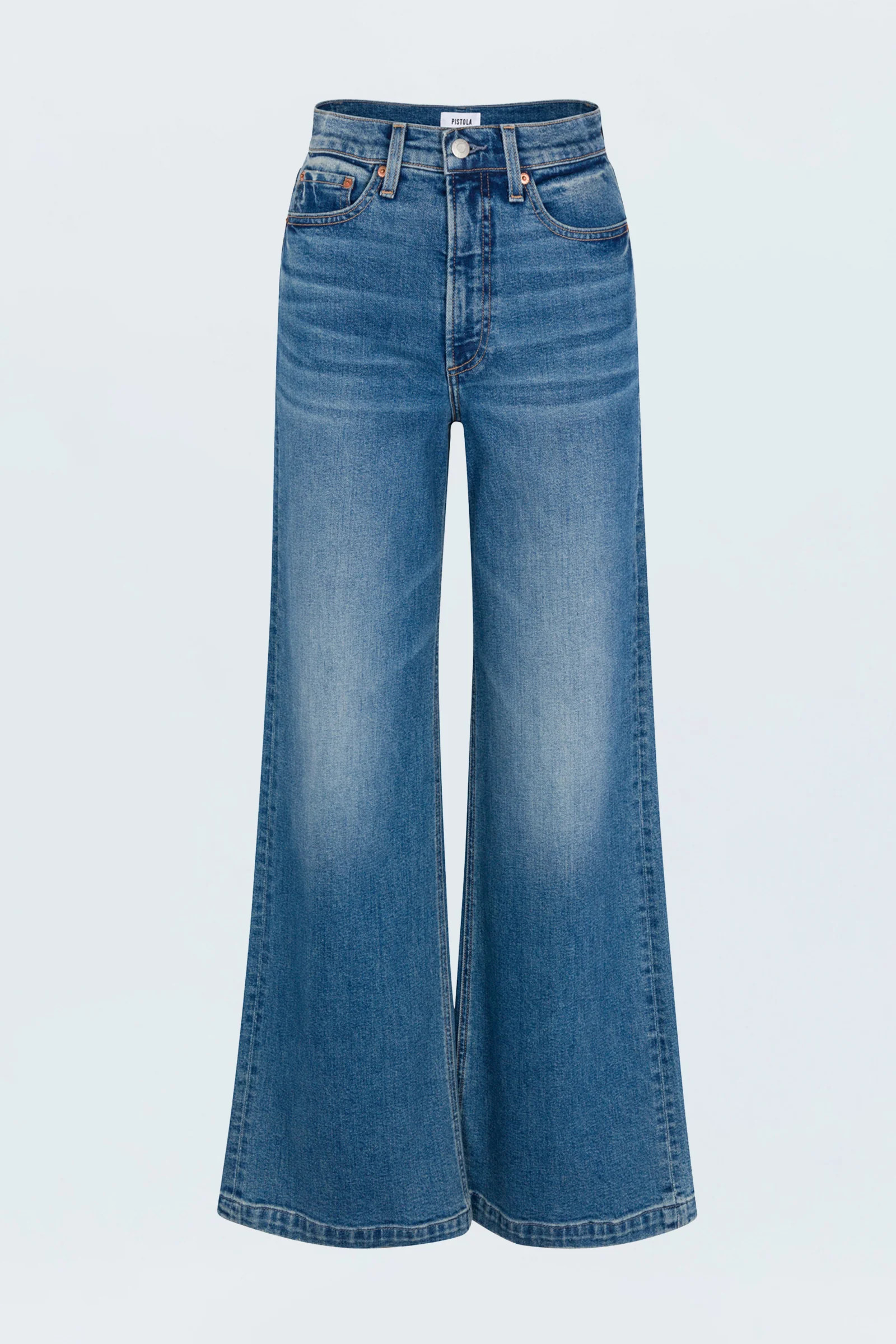 PETITE Lana High Rise Ultra Wide Leg Jean - Soho | Pistola Denim